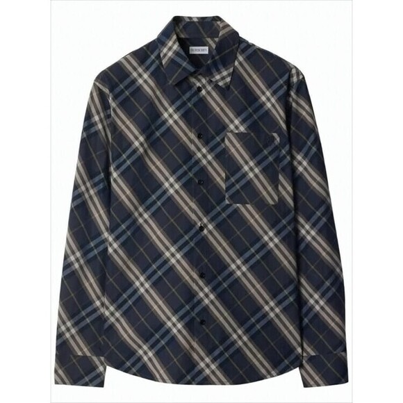 Burberry Long-Sleeve Plaid Shirt - NWT